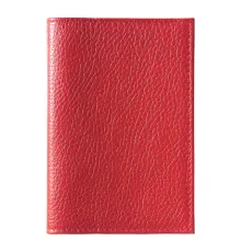 Обложка для автодокументов Leather Sky Flotter Sun из натуральной кожи, красная 4060С