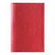 Обложка для автодокументов Leather Sky Flotter Sun из натуральной кожи, красная 4060С