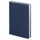 Ежедневник City Soft Touch Latte А5, недатированный, в твердой обложке с поролоном, темно-синий