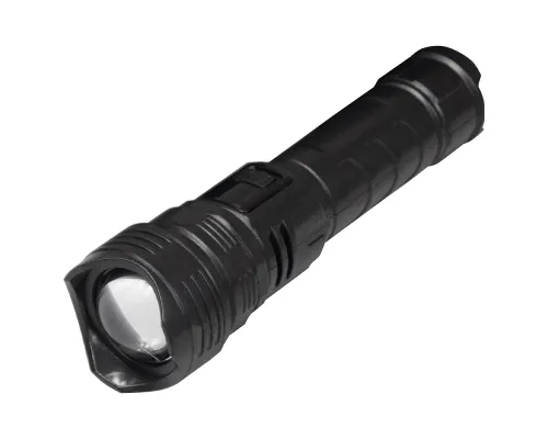 Фонарь Tools Bristol, пластиковый, аккумуляторный, с электронным дисплеем,  с зарядкой type-c, черный