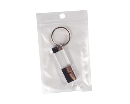 Флеш накопитель USB 2.0 Crystal v2 32GB, металл/стекло, прозрачный/серебристый, подсветка синим