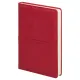 Ежедневник Smart Philadelphia Columbus А5, красный, недатированный, в твердой обложке с поролоном
