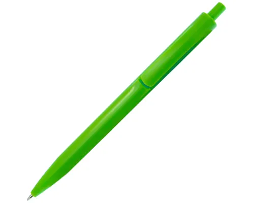 Ручка шариковая IGLA COLOR, пластиковая, зеленая