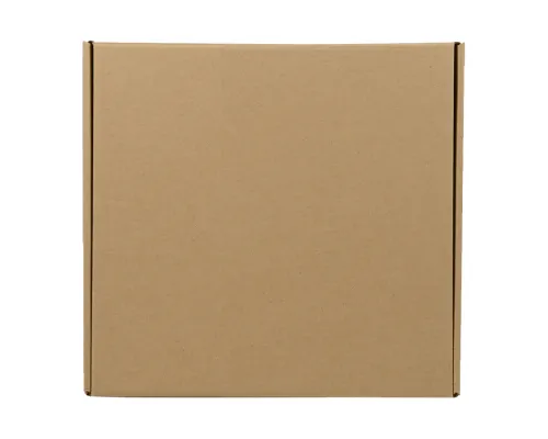 Коробка подарочная крафтовая, размер 250х250х100мм, самосборная