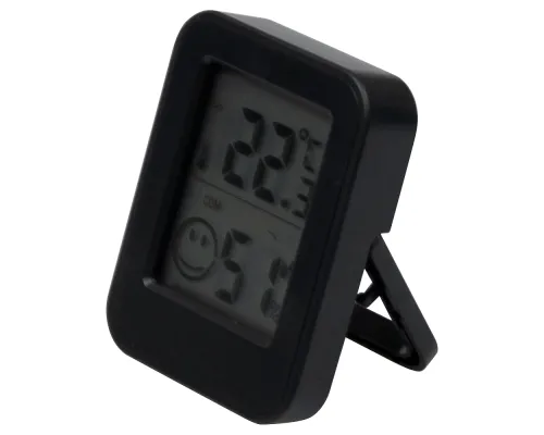 Термометр-гигрометр Phoenix настольный/настенный,с ж/к дисплеем, черный