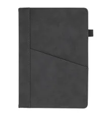 Ежедневник Smart Geneva Nuba А5, темно-серый, недатированный, в твердой обложке с поролоном