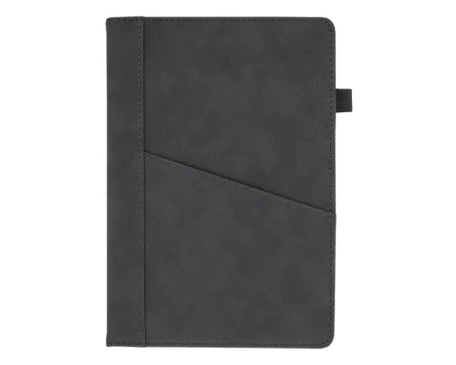 Ежедневник Smart Geneva Nuba А5, темно-серый, недатированный, в твердой обложке с поролоном