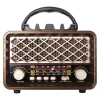 Ретро радио в стиле радиолы, диапазон частот  AM FM SW, USB, Bluetooth, Heritage Timeless, цвет  коричневый
