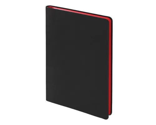 Ежедневник Flexy Latte Soft Touch Black Edition Color А5, черный/красный, недатированный, в гибкой обложке Ежедневник Flexy Latte Soft Touch Black Edition Color А5, черный/красный, недатированный, в гибкой обложке
