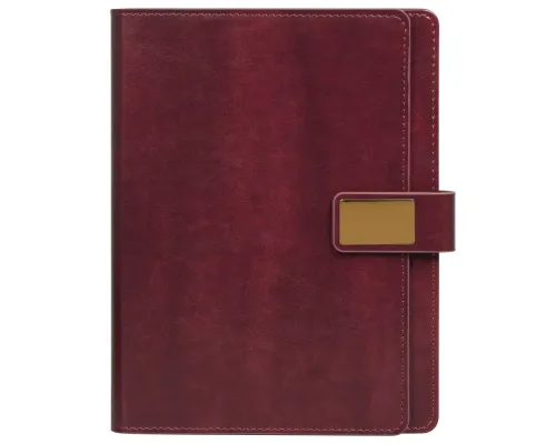 Ежедневник Alfa Brandy Business Edition B5 бордовый, в подарочной коробке