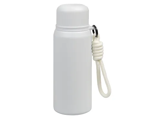 Термос вакуумный стальной La Vie с ремувкой  двухстеночный 500 мл матовый в подарочной упаковке, белый