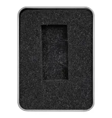 Футляр Shine для флеш накопителя металлический, размер 11,5*8,5 см, серебристый