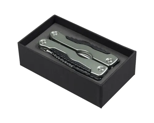 Мультитул Tools Hann (мультиинструмент) 11 в 1 в подарочной коробке, темно-серый