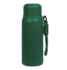 Термос вакуумный стальной La Vie с ремувкой  двухстеночный 500 мл матовый в подарочной упаковке, зеленый