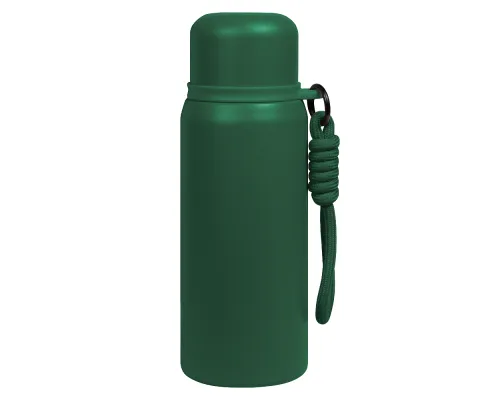 Термос вакуумный стальной La Vie с ремувкой  двухстеночный 500 мл матовый в подарочной упаковке, зеленый