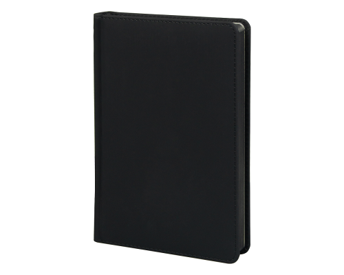 Ежедневник полудатированный Classic Soft А5, черный, в твердой обложке с поролоном Ежедневник полудатированный Classic Soft А5, черный, в твердой обложке с поролоном