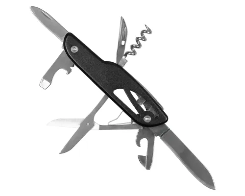 Нож складной многофункциональный  Tools Driver, 7 в 1, черный
