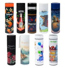 Сет термосов демонстрационный Pro Print Sample с круговой УФ печатью