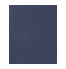 Еженедельник Urban Latte Soft Touch A4, синий, недатированный, в полугибкой обложке