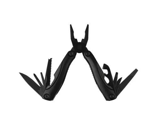 Набор подарочный Solution Superior Trio (Фонарь телескопический Tools Flashlight, рулетка Tools Trecker 3 метра, мультитул Tools Birmingham), черный