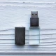 Флеш накопитель USB 2.0 Кристалл, металл/стекло, прозрачный/серебристый, подсветка белым,16 GB