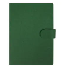 Блокнот А5 Tasmania,  в твердой обложке со стикерами в линейку, зеленый
