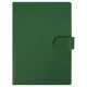 Блокнот А5 Tasmania,  в твердой обложке со стикерами в линейку, зеленый