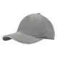 Кепка 5- панельная Salerno Heavy 350,  c белым сендвичем, серая