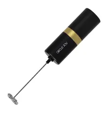 Вспениватель молока электрический, CIRCLE JOY Electric Milk Frother, черный/золото