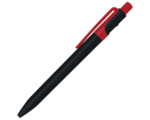 Ручка шариковая пластиковая Ravena Color черная/красная Ручка шариковая пластиковая Ravena Color черная/красная