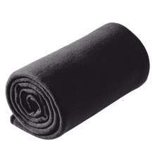 Плед дорожный флисовый Comfort Travel Blanket Warm, темно-серый, размер 152*127 см