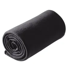 Плед дорожный флисовый Comfort Travel Blanket Warm, темно-серый, размер 152*127 см