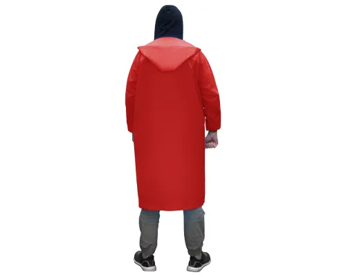 Дождевик RainForest, унисекс, материал EVA, размер XL-XXL, красный