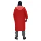 Дождевик RainForest, унисекс, материал EVA, размер XL-XXL, красный