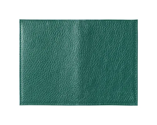 Обложка для автодокументов Leather Sky Flotter Sun из натуральной кожи, зеленая