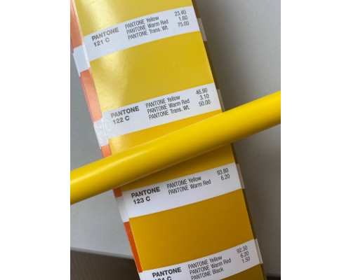 Ручка шариковая IGLA COLOR, пластиковая, желтая Ручка шариковая IGLA COLOR, пластиковая, желтая