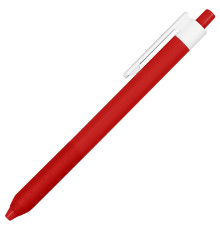 Ручка шариковая Alana Color, пластиковая, красная