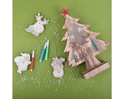 Набор фломастеров с раскрасками "Bancax Set" пластик, дерево, 7,2 x 9,2 x 1,6 cm,16+