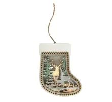 Украшение с подсветкой ВАЛЕНОК