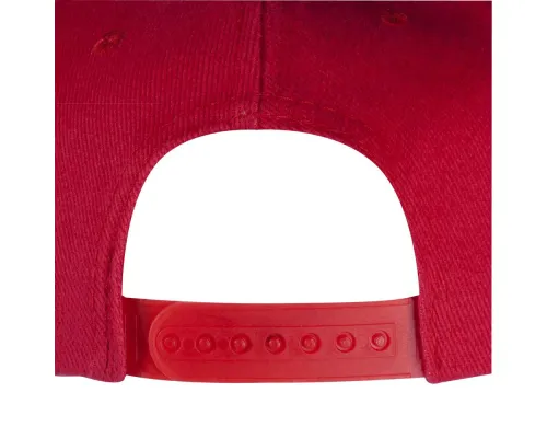Бейсболка Unit Snapback с прямым козырьком, красная Бейсболка Unit Snapback с прямым козырьком, красная