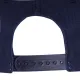 Бейсболка Unit Snapback с прямым козырьком, темно-синяя