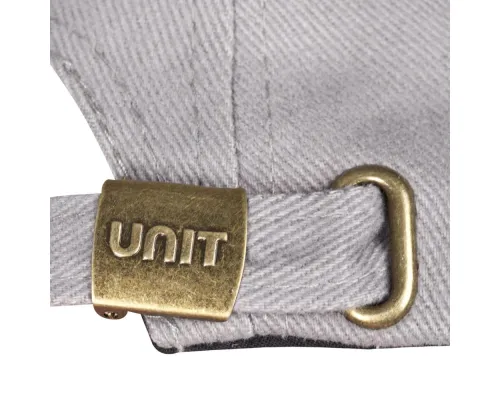 Бейсболка Unit Trendy, серая с черным Бейсболка Unit Trendy, серая с черным