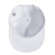 Бейсболка Unit Snapback с прямым козырьком, белая