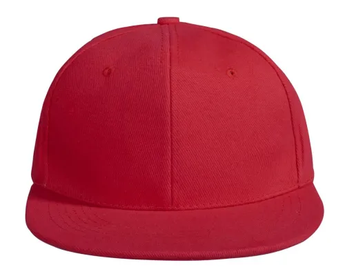 Бейсболка Unit Snapback с прямым козырьком, красная Бейсболка Unit Snapback с прямым козырьком, красная