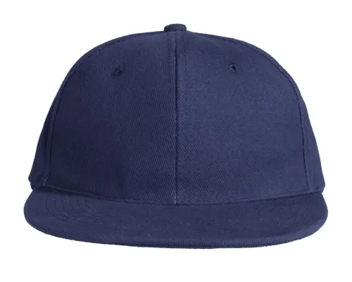 Бейсболка Unit Snapback с прямым козырьком, темно-синяя Бейсболка Unit Snapback с прямым козырьком, темно-синяя