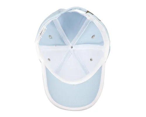 Бейсболка Unit Trendy, голубая с белым Бейсболка Unit Trendy, голубая с белым