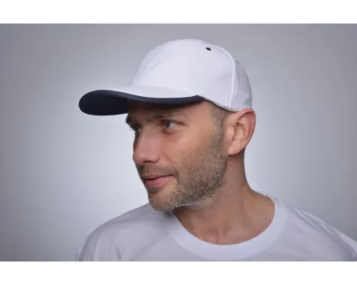 Бейсболка Unit Trendy, темно-синяя с бежевым Бейсболка Unit Trendy, темно-синяя с бежевым