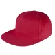 Бейсболка Unit Snapback с прямым козырьком, красная
