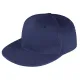 Бейсболка Unit Snapback с прямым козырьком, темно-синяя