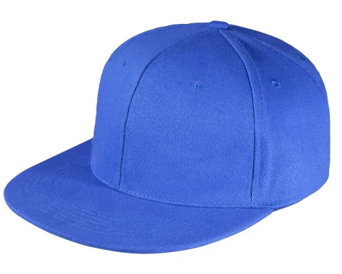 Бейсболка Unit Snapback с прямым козырьком, ярко-синяя Бейсболка Unit Snapback с прямым козырьком, ярко-синяя
